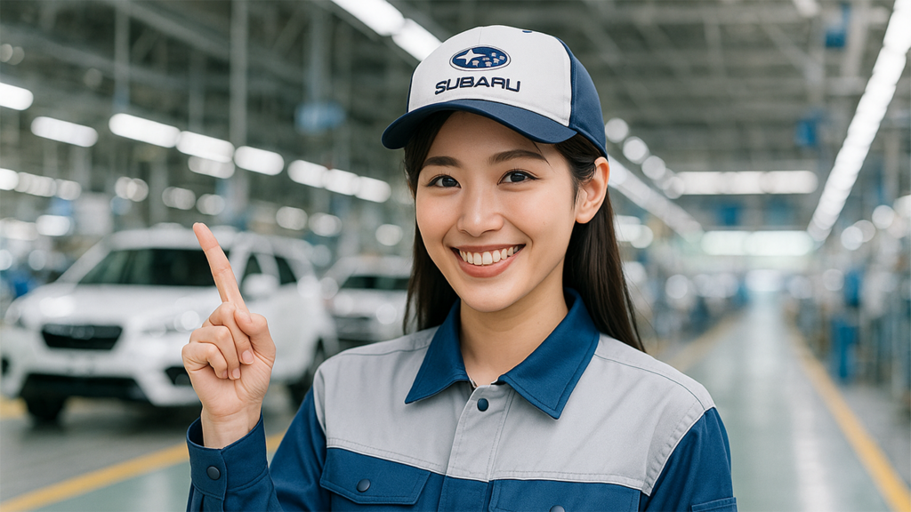 スバル期間工の女性