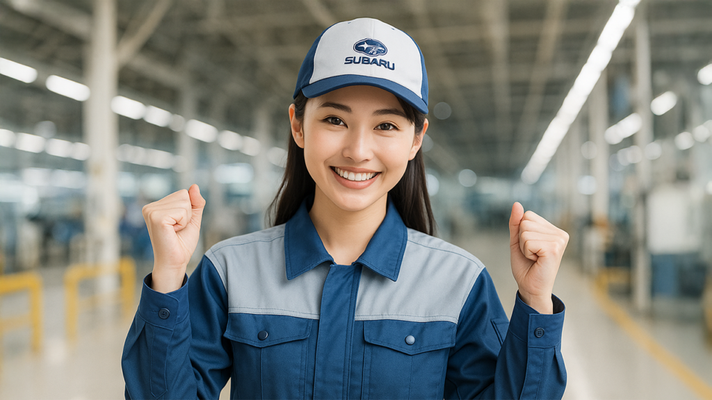 スバル期間工の女性