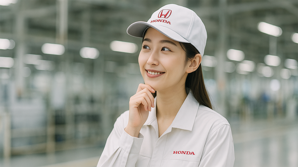 ホンダ期間工の女性