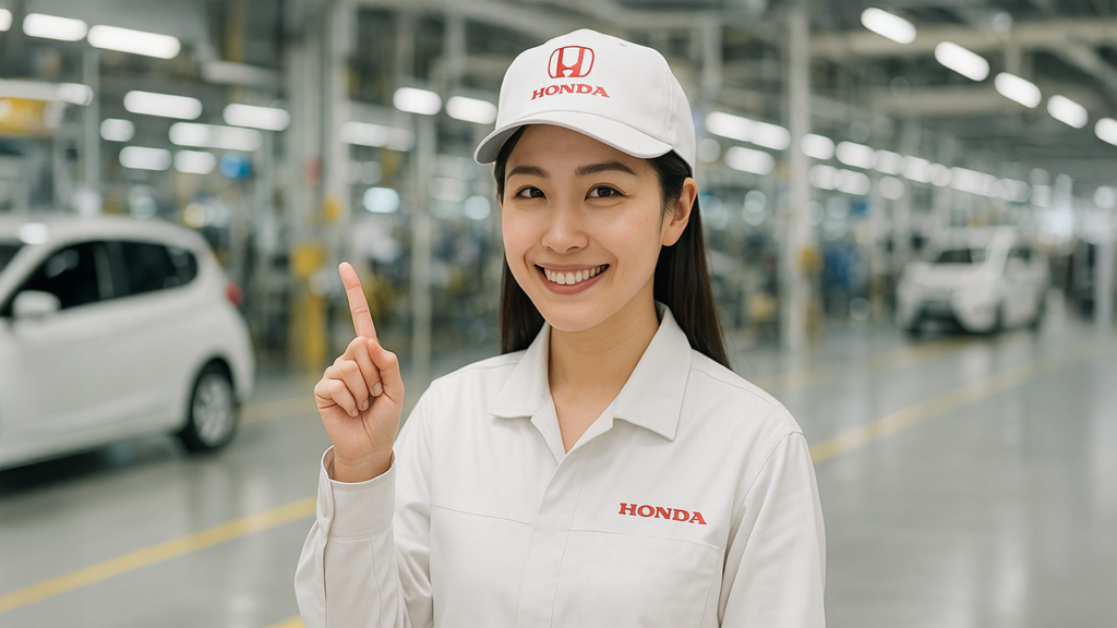 ホンダ期間工の女性