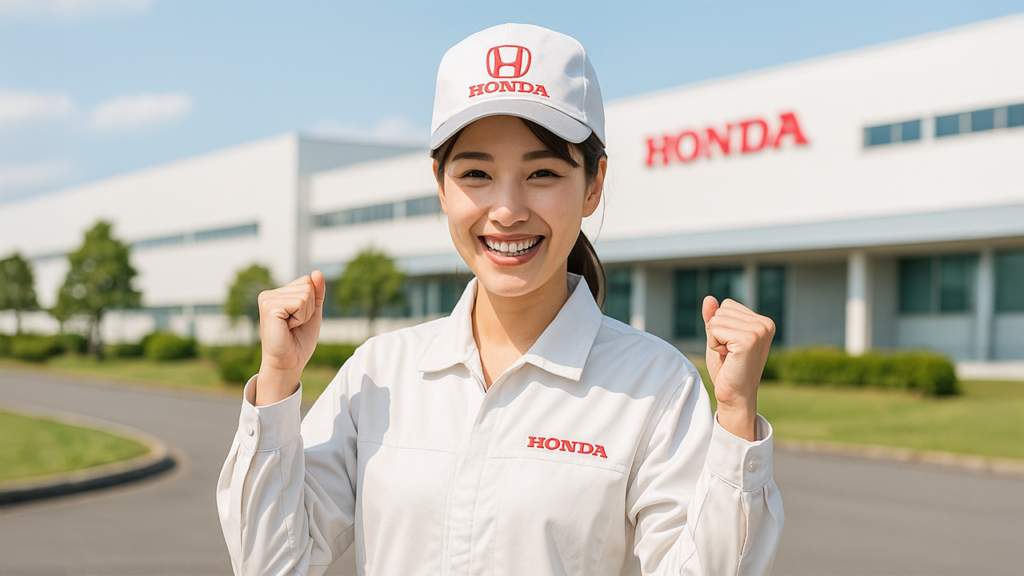 ホンダ期間工の女性