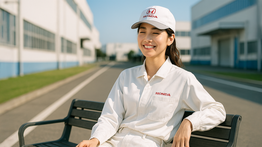 ホンダ期間工の女性