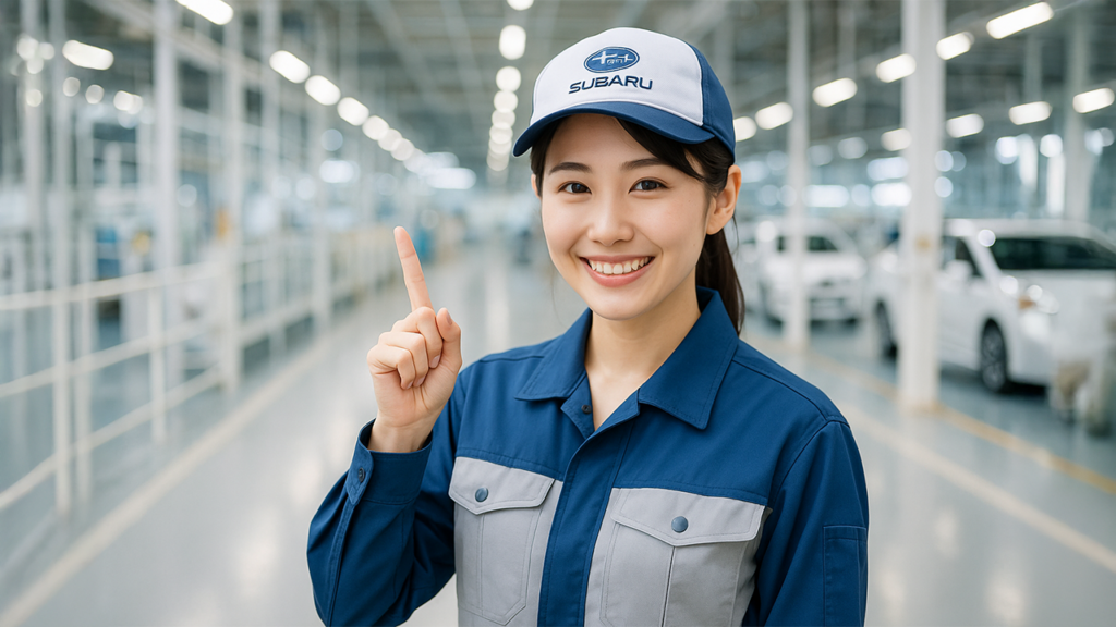 スバル期間工の女性
