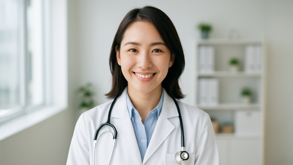 健康診断の医師