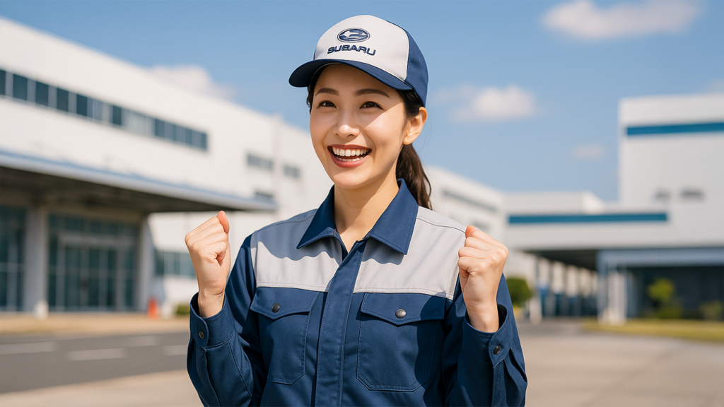 スバル期間工の女性