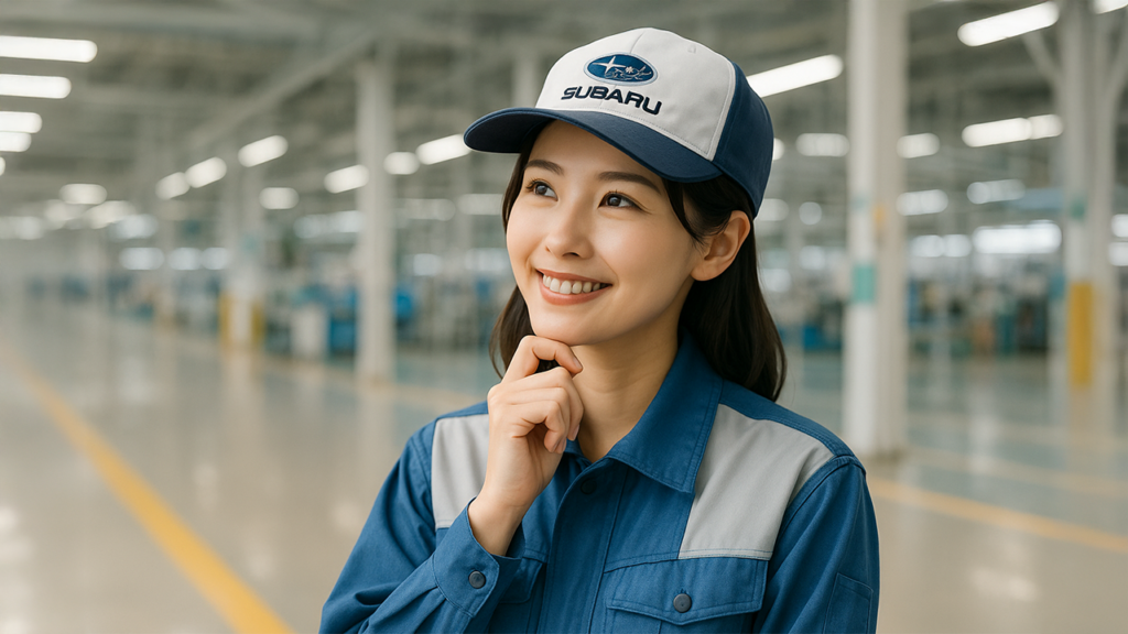 スバル期間工の女性