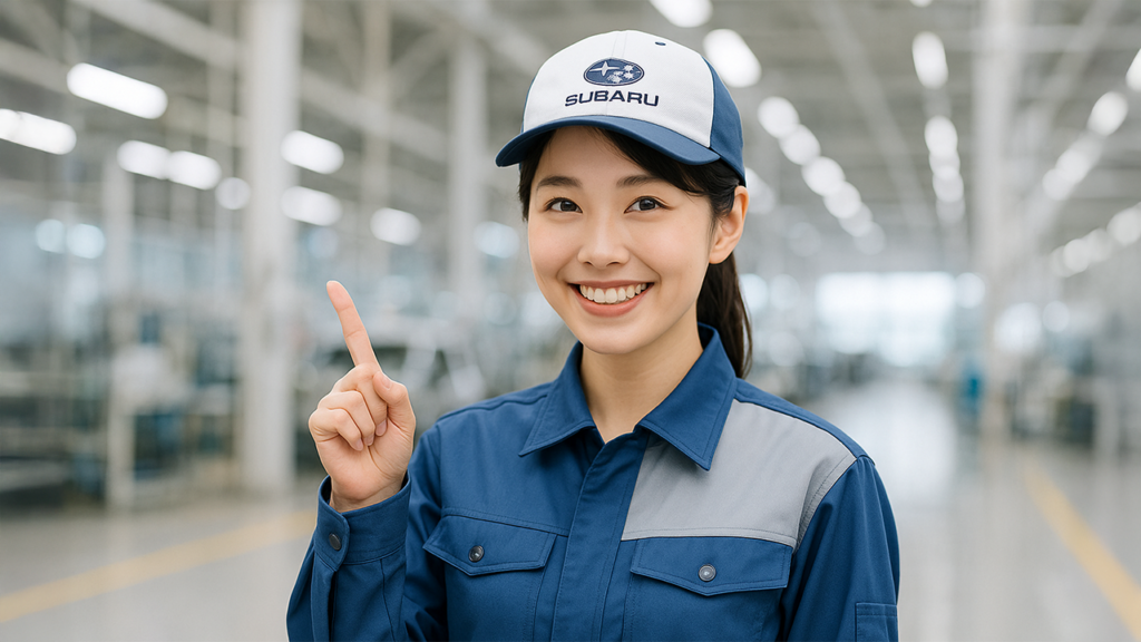 スバル期間工の女性