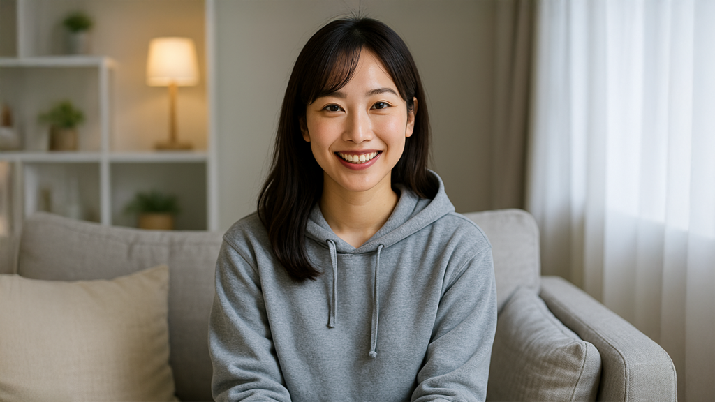 寮生活をしている女性