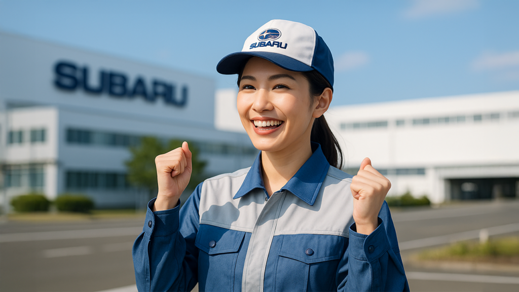 スバル期間工の女性