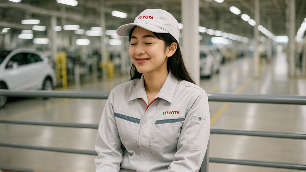 トヨタ期間工の女性