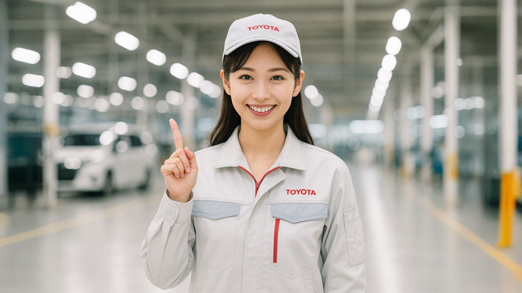 トヨタ期間工の女性