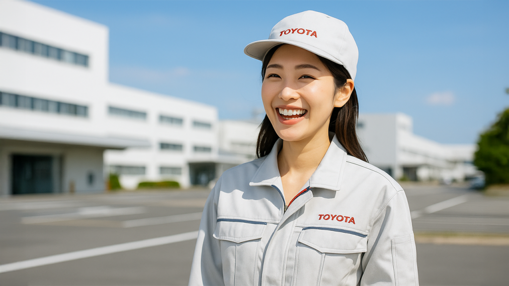 トヨタ期間工の女性