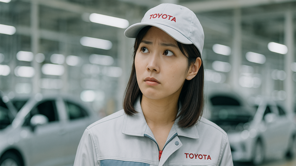 トヨタ期間工の女性