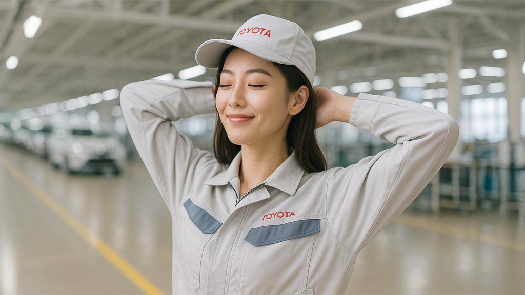 トヨタ期間工の女性