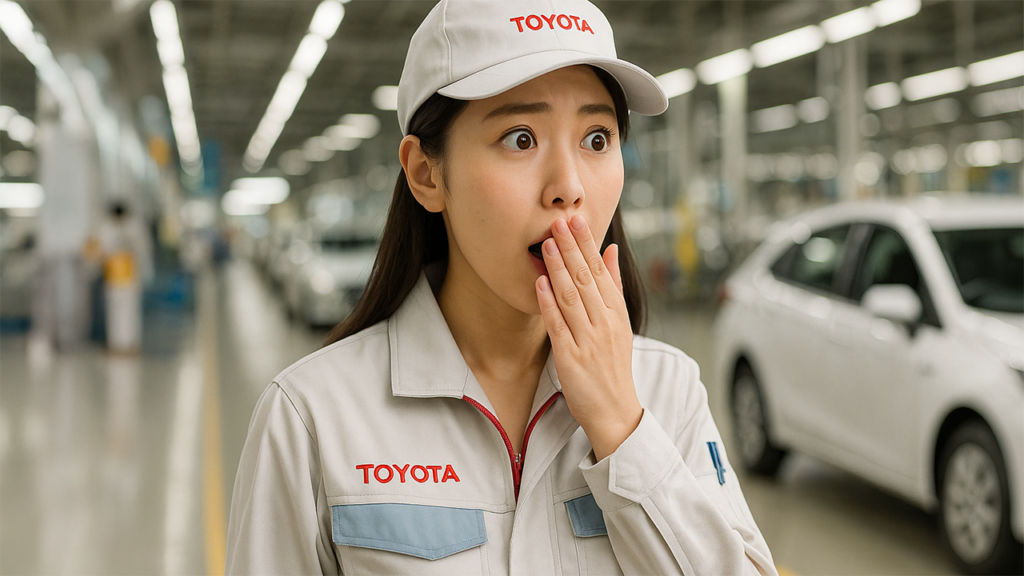 トヨタ期間工の女性