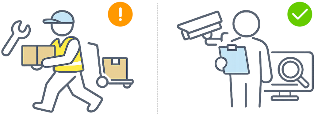 配属工程による違い