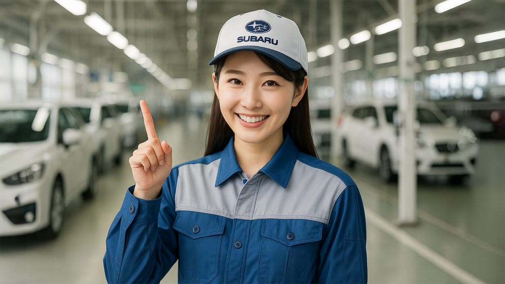 スバル期間工の女性
