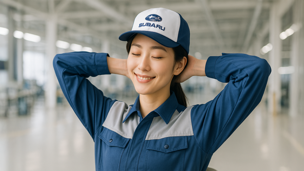 スバル期間工の女性