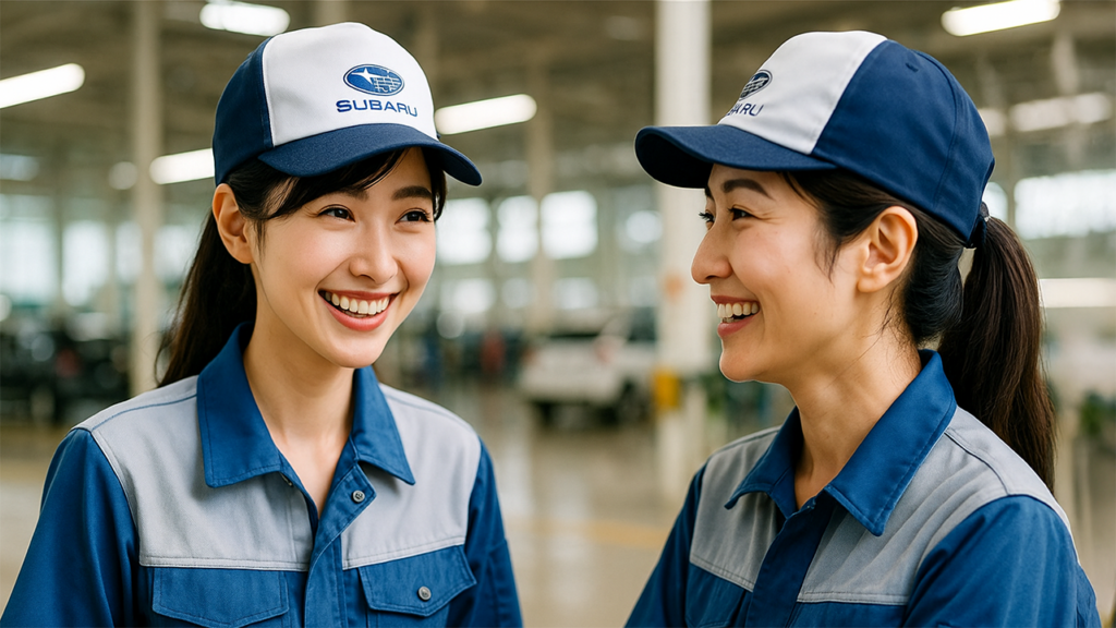 スバル期間工の女性