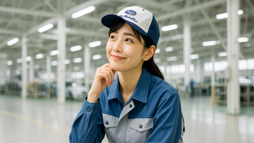 スバル期間工の女性