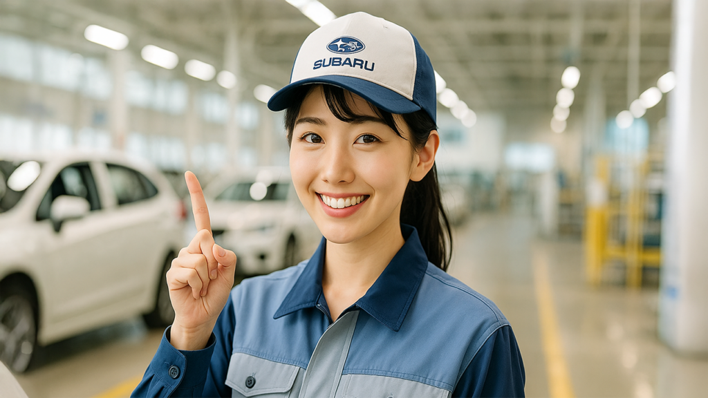 スバル期間工の女性