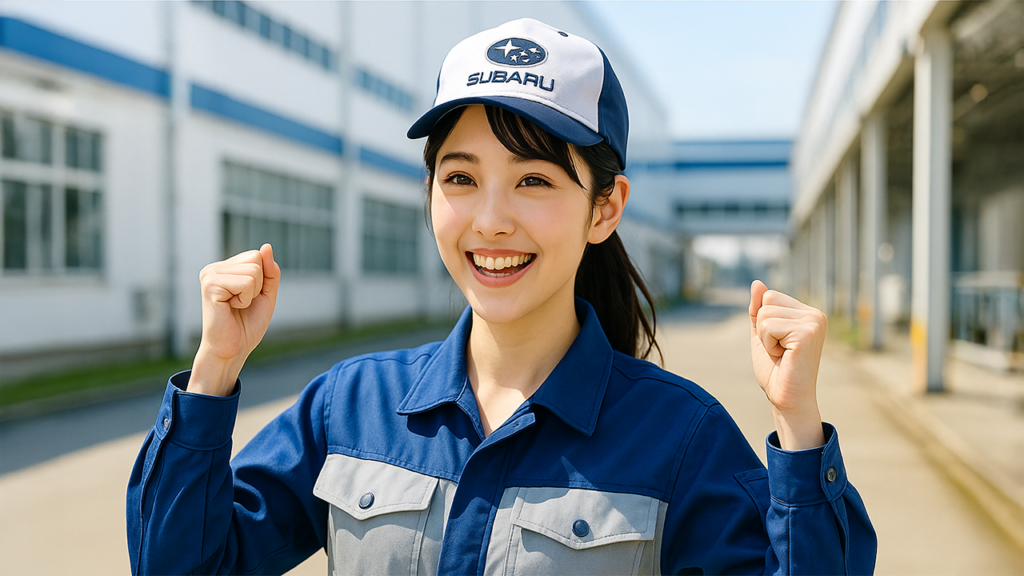 スバル期間工の女性