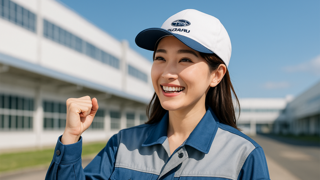 スバル期間工の女性