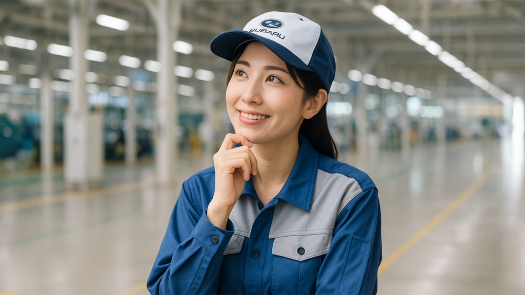 スバル期間工の女性