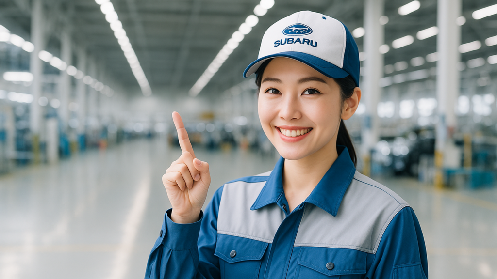 スバル期間工の女性