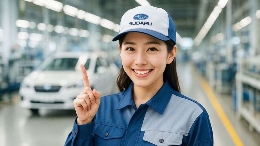 スバル期間工の女性