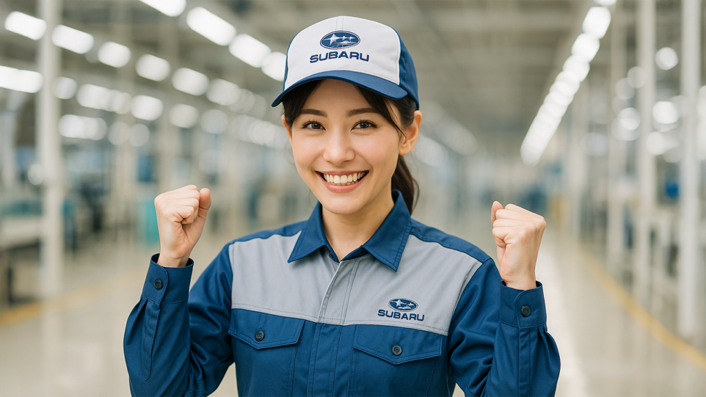 スバル期間工の女性