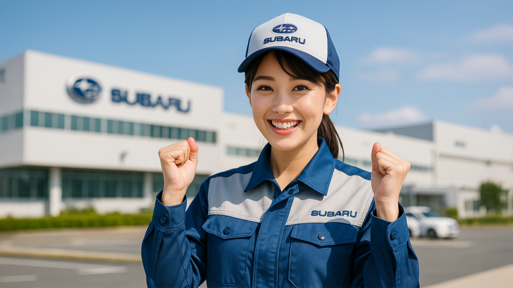 スバル期間工の女性