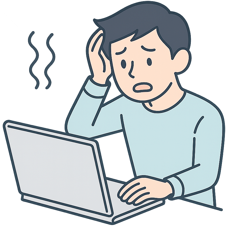 ネットワーク障害が発生して困っている人
