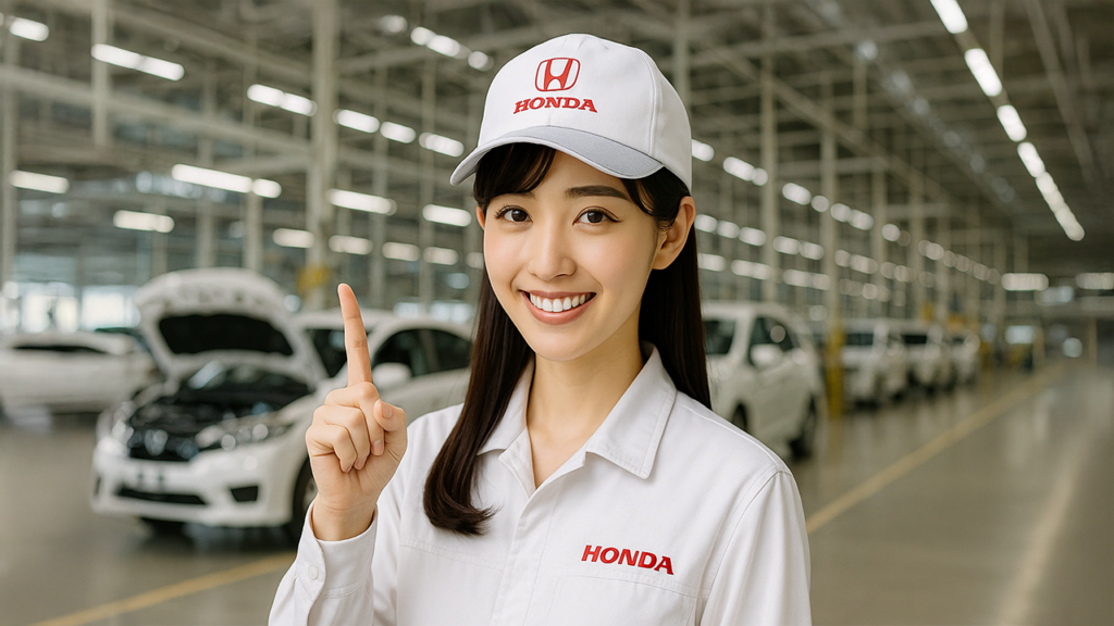 ホンダ期間工の女性