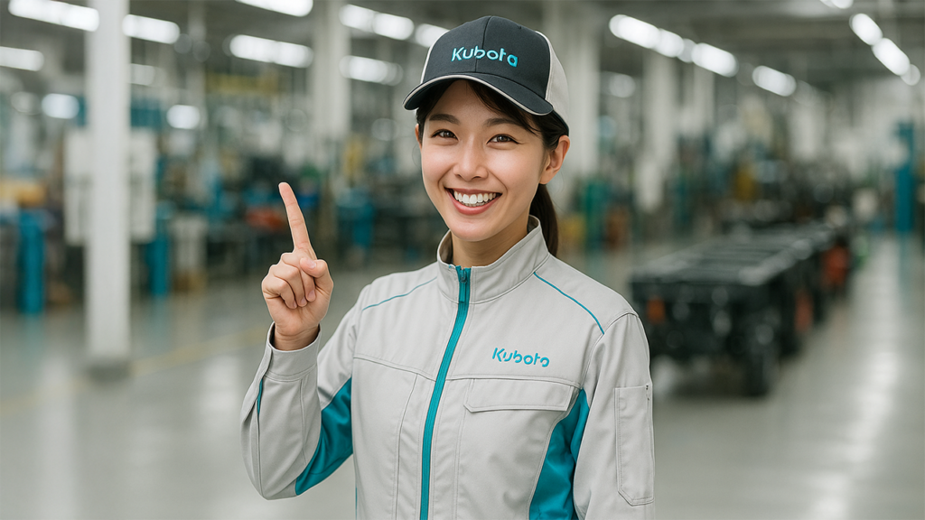 クボタ期間工の女性