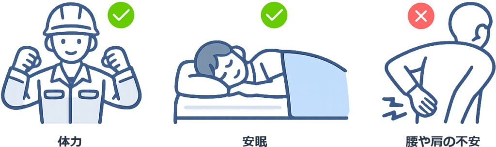 実習の負担を考慮するポイント