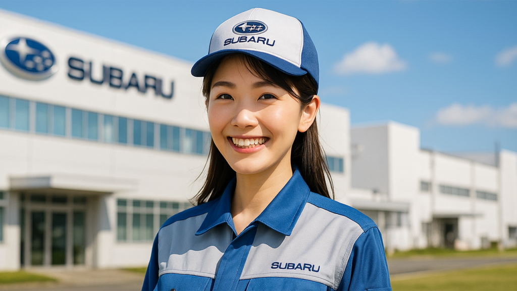 スバル期間工の女性