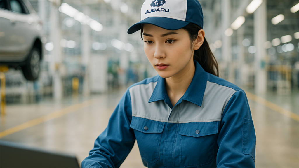 スバル期間工の女性