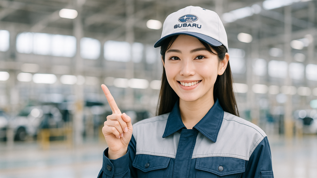 スバル期間工の女性