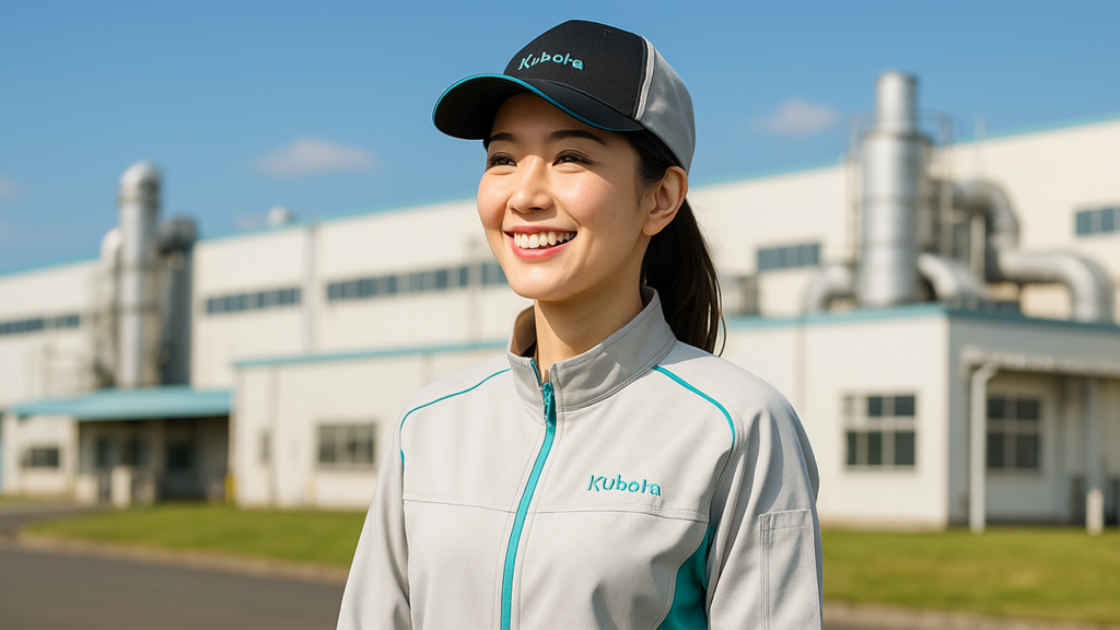 クボタ期間工の女性