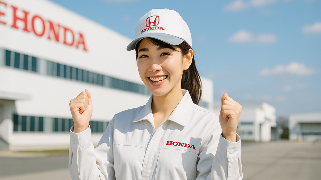 ホンダ期間工の女性