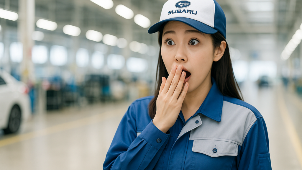 スバル期間工の女性