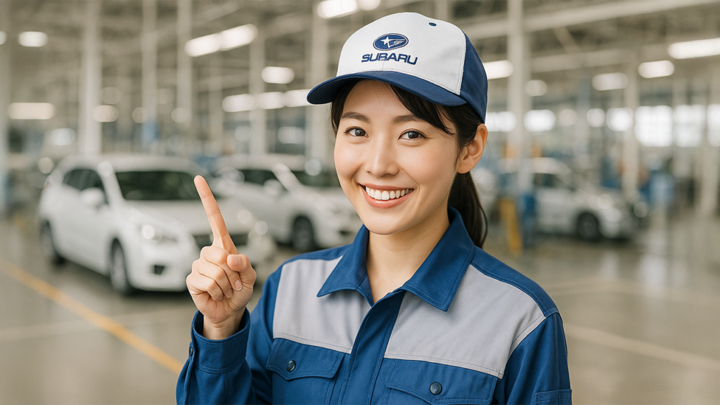 スバル期間工の女性