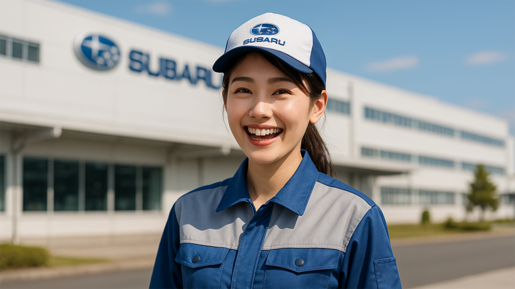 スバル期間工の女性