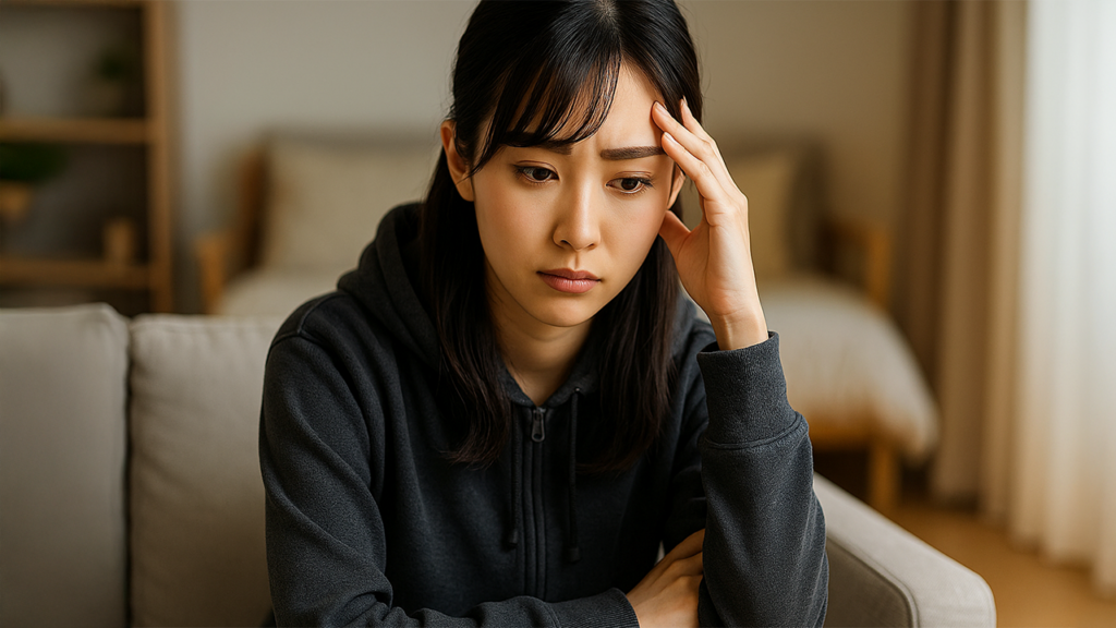 落ち込んでいる人