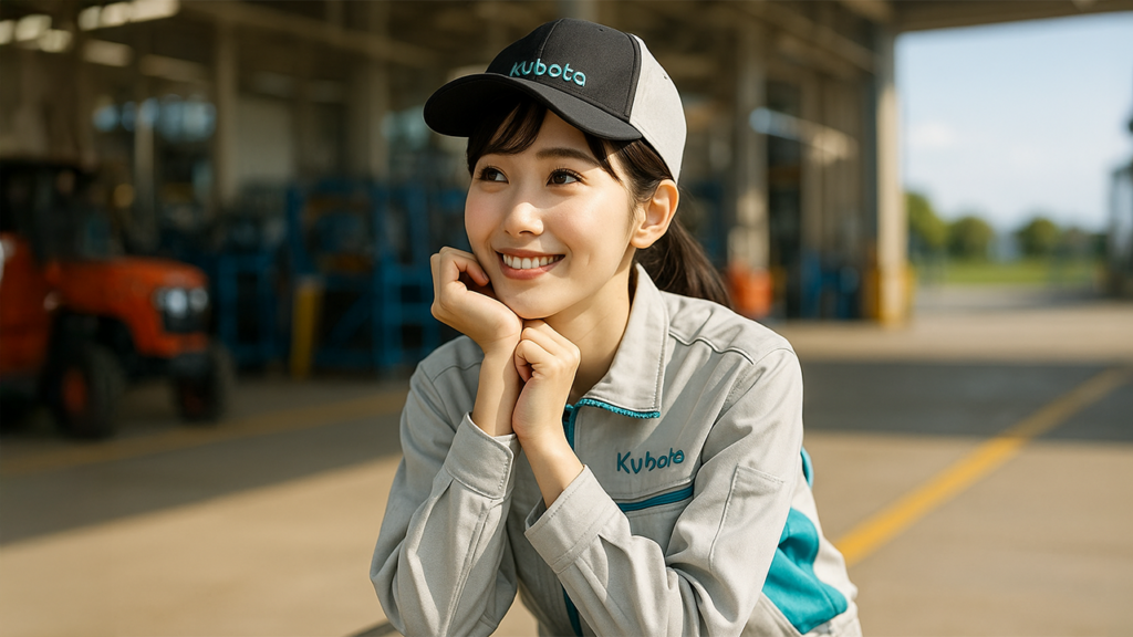 クボタ期間工の女性