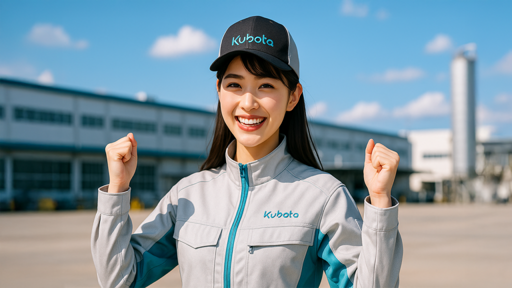 クボタ期間工の女性