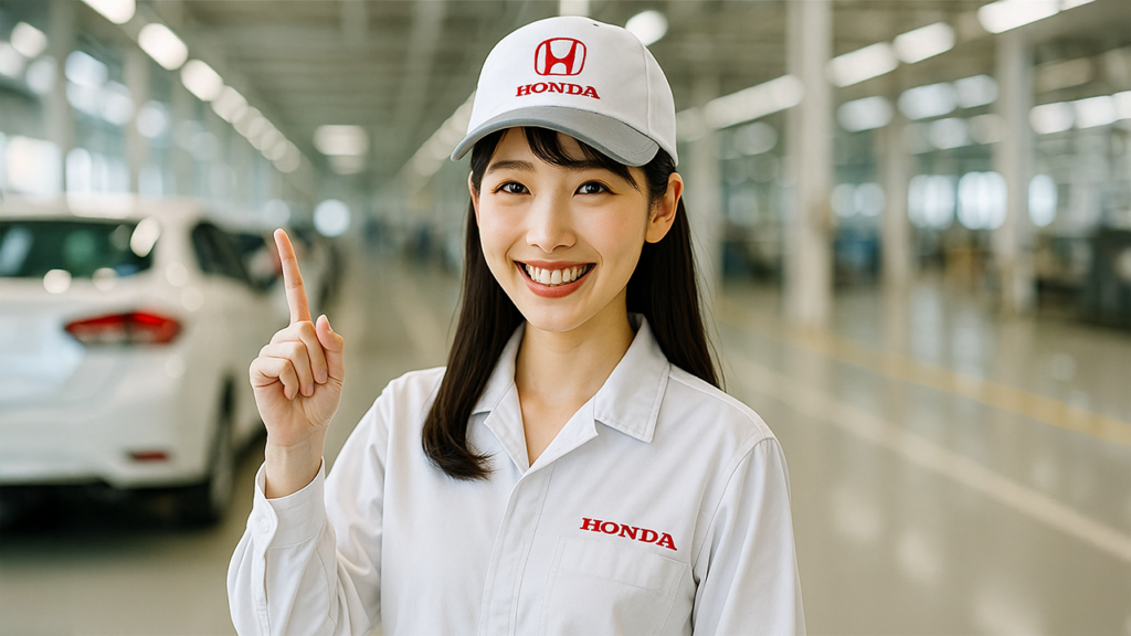 ホンダ期間工の女性