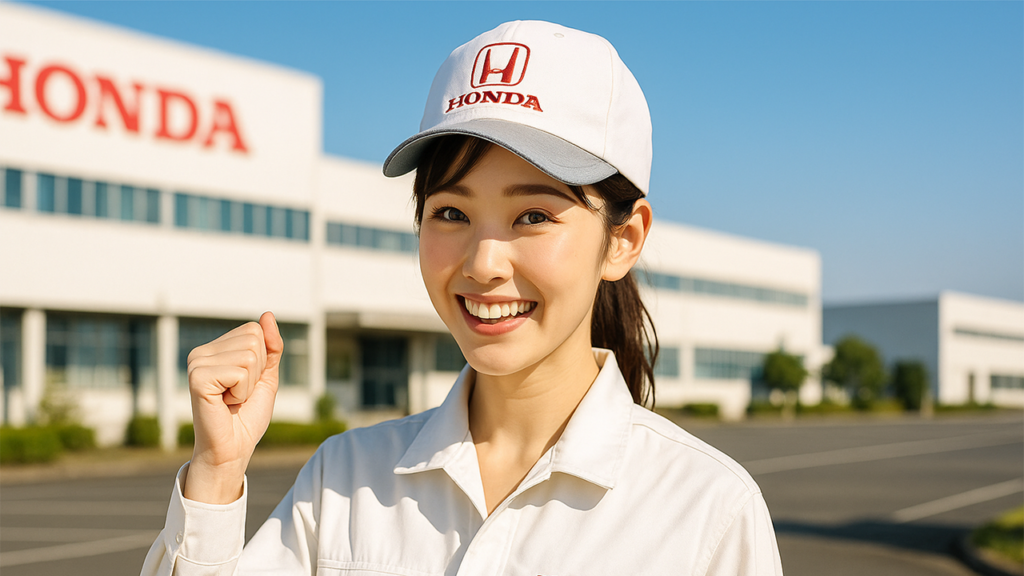 ホンダ期間工の女性
