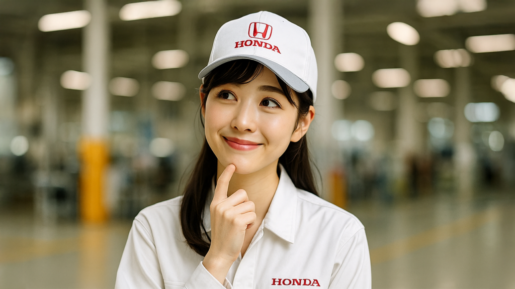 ホンダ期間工の女性